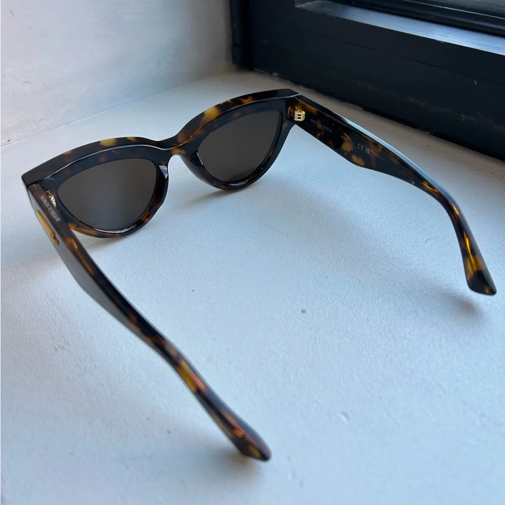 Bottega Veneta Eyewear Sharp Cat Eye BV1249S Sunglasses - Picture 10 of 11